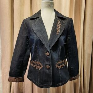 Chagall embellished blazer